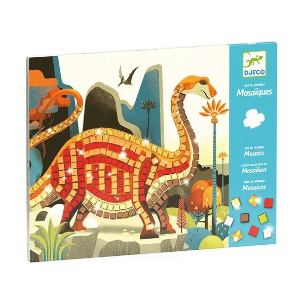 Mosaïques - coffret de collage - Dinosaures