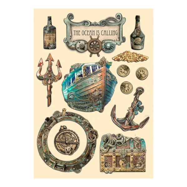 Motifs découpés au laser « Songs of the Sea - The Ocean is calling »
