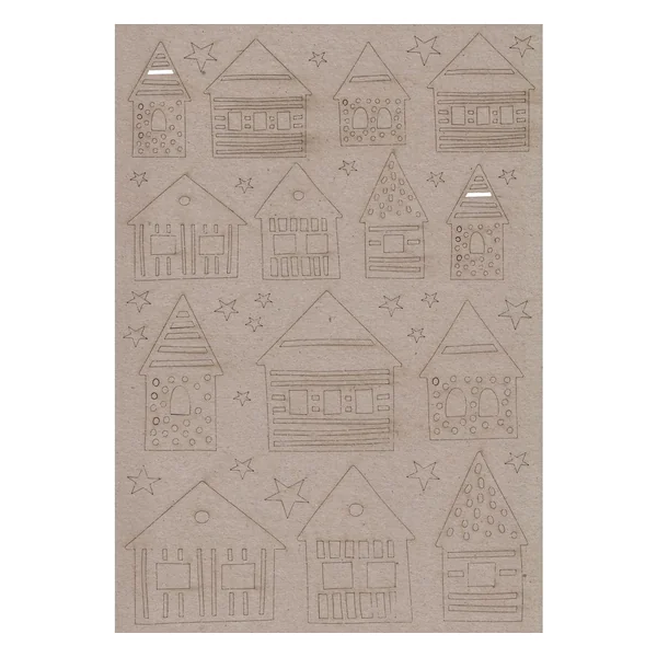 Motifs pré-estampés « Carton gris »