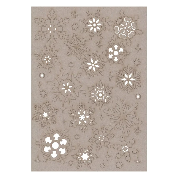 Motifs pré-estampés « Carton gris »