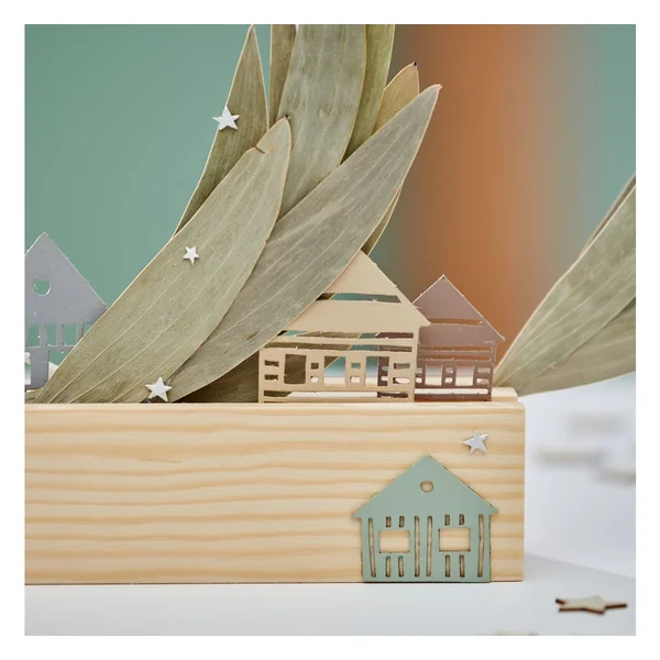 Motifs pré-estampés « Carton gris »