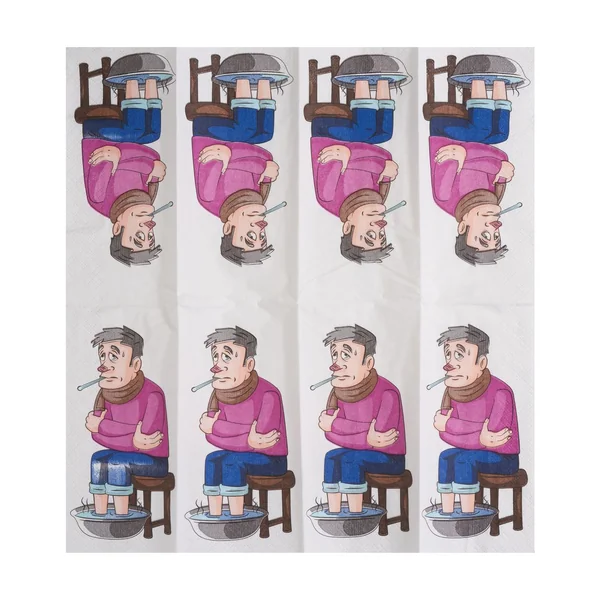 Mouchoirs en papier « Man Flu »