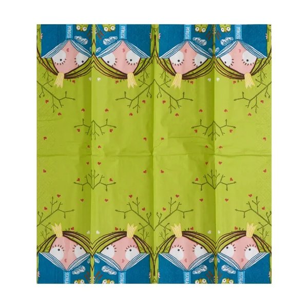 Mouchoirs en papier « Princess and book »
