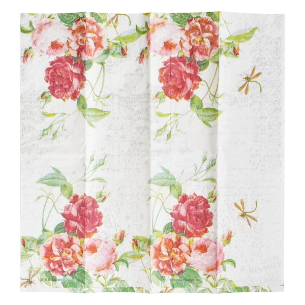Mouchoirs en papier « Splendeur des roses »