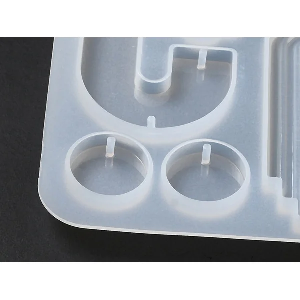 Moule en silicone - Formes géométriques abstraites pour boucles d'oreilles