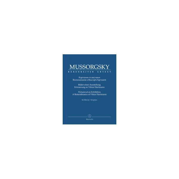 Moussorgsky M. Tableaux D'une Exposition Piano-1