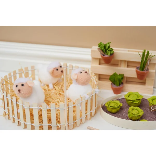 Moutons en fil chenille VBS