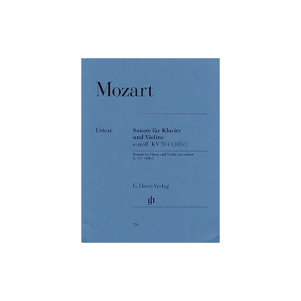 Mozart W.a. Sonate KV 304 Violon