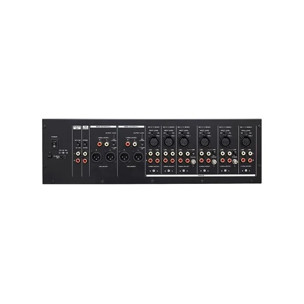 MZ-372 Tascam - Mixeur rackable 6 entrées MIC/LINE sur 2 sorties + SUB