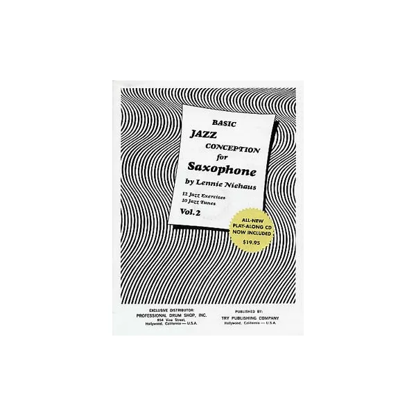 Niehaus L. Basic Jazz Conception Vol 2 For Saxophone EB