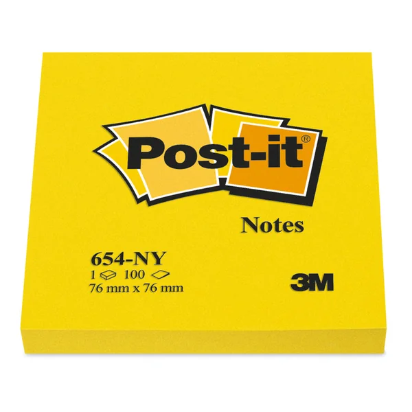 Notes Post-it®, Couleurs Néon, 76 mm x 76 mm, 100 Feuilles/Bloc, 6 Blocs/Paquet, 100% PEFC, SGSCH-PEFC-COC-110078