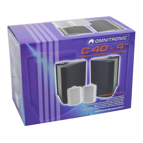 OMNITRONIC C-40 white 2x