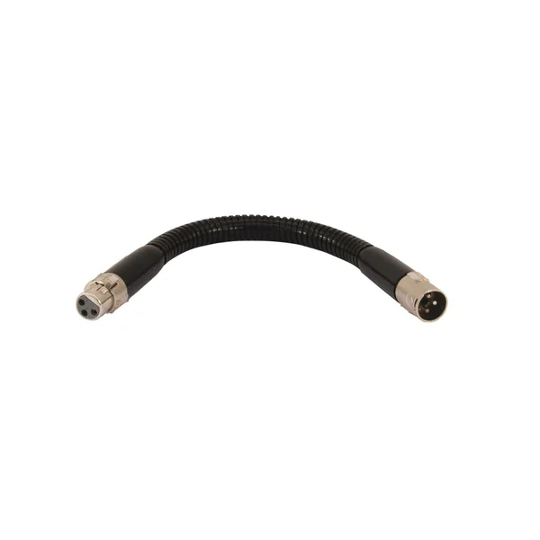 OMNITRONIC Gooseneck black XLR/XLR, 47cm
