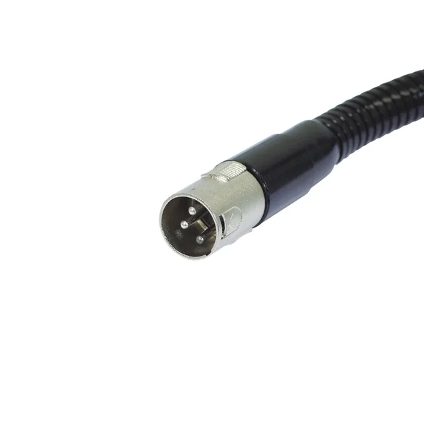 OMNITRONIC Gooseneck black XLR/XLR, 47cm