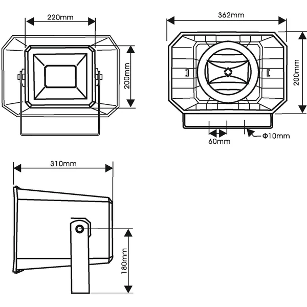 OMNITRONIC HS-60 PA Horn Speaker
