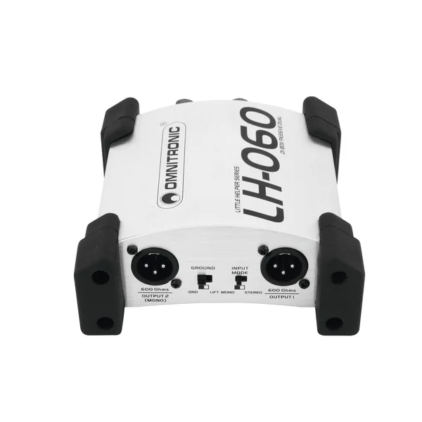 OMNITRONIC LH-060 PRO Dual DI Box passive
