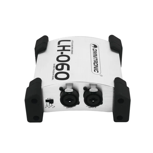 OMNITRONIC LH-060 PRO Dual DI Box passive