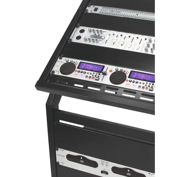 OMNITRONIC Rack Stand 12U/10U adjustable on Wheels
