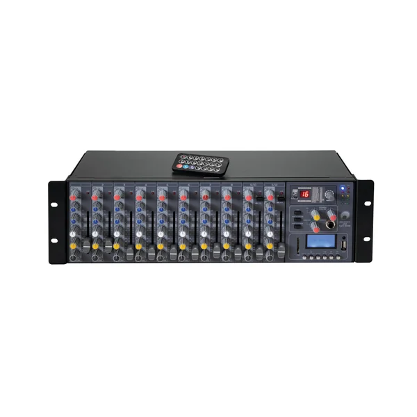 OMNITRONIC RM-1422FX USB Rack Mixer