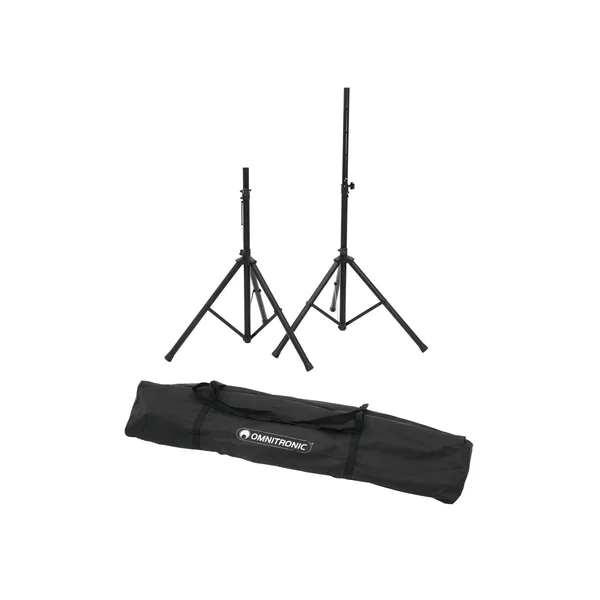 OMNITRONIC Set 2x XKB-215A + Speaker Stand MOVE MK2