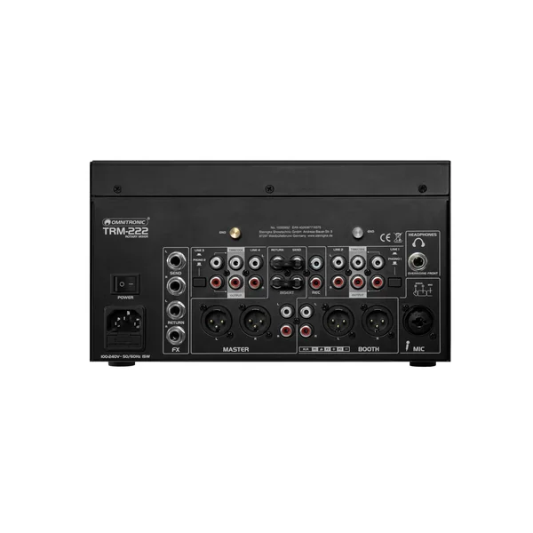 OMNITRONIC TRM-222 2-channel Rotary Mixer