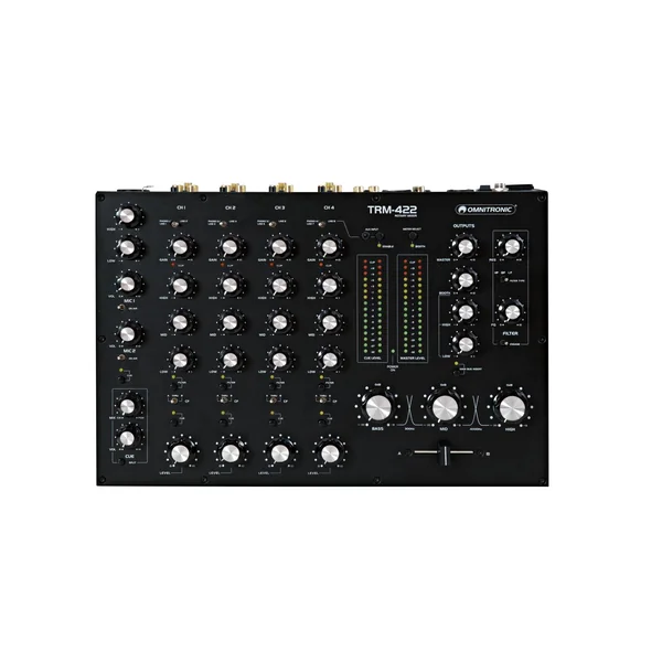 OMNITRONIC TRM-422 4-channel Rotary Mixer
