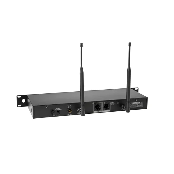 OMNITRONIC UHF-602 2-channel Wireless Mic System 520-554 MHz