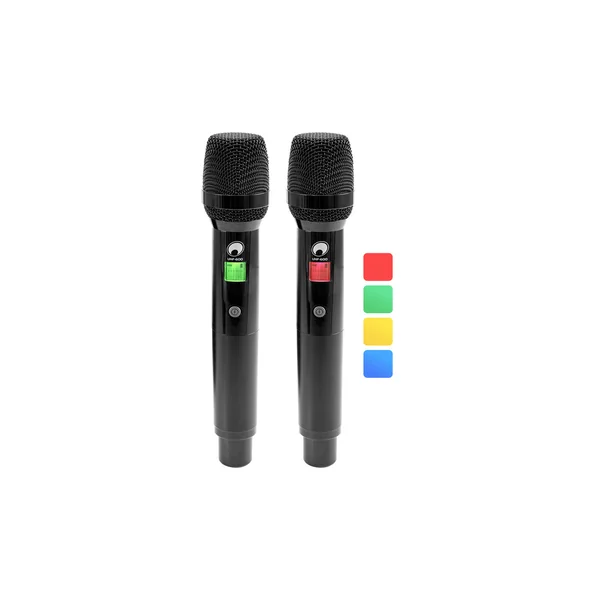 OMNITRONIC UHF-602 2-channel Wireless Mic System 520-554 MHz