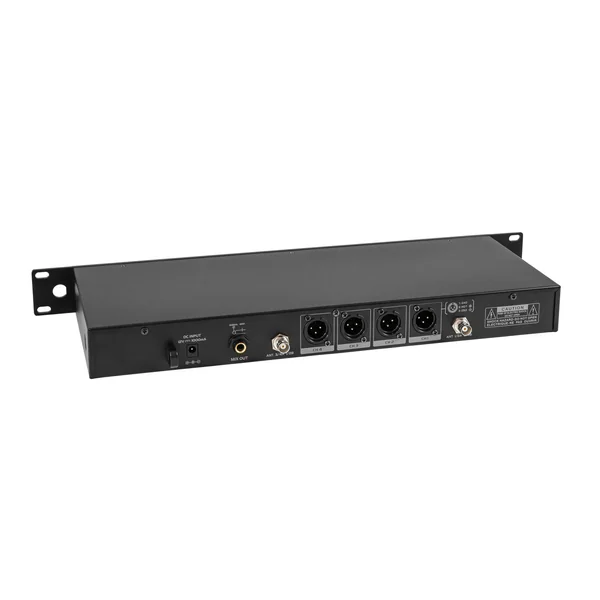 OMNITRONIC UHF-604 4-channel Wireless Mic System 520-554 MHz