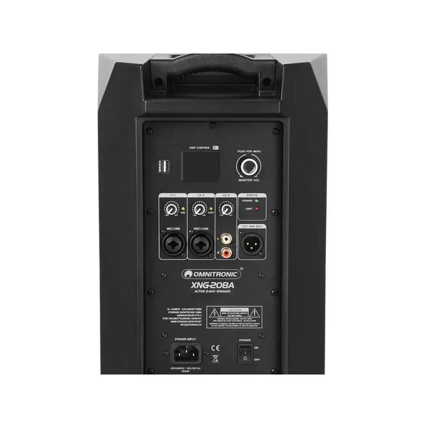 OMNITRONIC XNG-208A 2-way Speaker, active, DSP