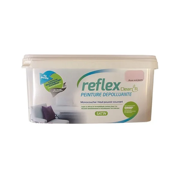 ONIP Reflex Clean'R Peinture Dépolluante Rose aux joues