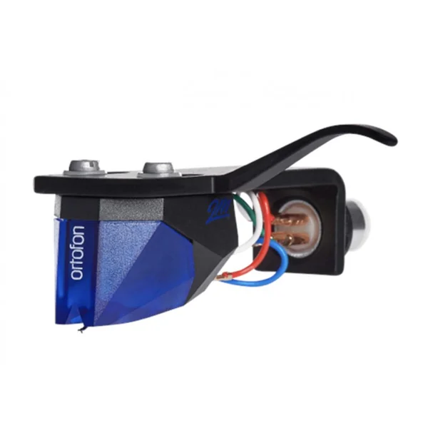 ORTOFON 2M BLUE Cellule à Aimant Mobile (MM) Pré-Montée sur Porte Cellule SH-04 Black