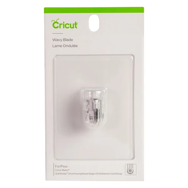 Outil Cricut « Quickswap Tool – Wavy Blade Tip », lame ondulée