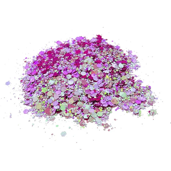 Paillettes pour Jesmonite 15 gr - Rose