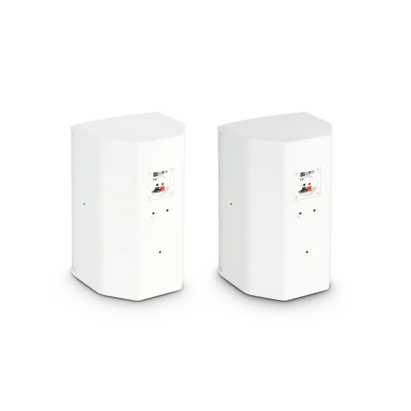 Paire d'enceintes d'installation LD SYSTEMS SAT 62 6,5'' blanche passive 130W