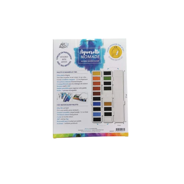 Palette nomade en accordéon