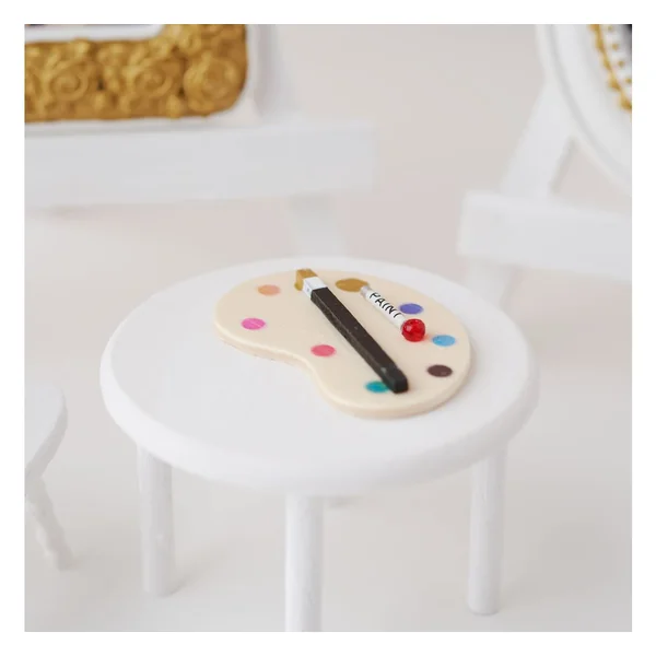 Palettes de peintre miniatures