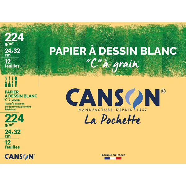 Papier C à grain