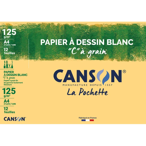 Papier C à grain