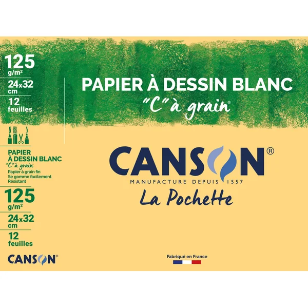 Papier C à grain
