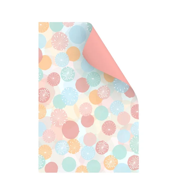 Papier cartonné à motifs « Pompons »