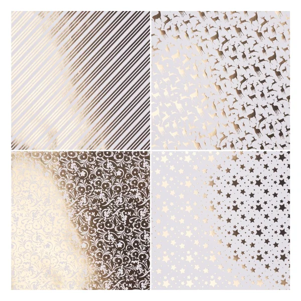 Papier de pliage « Golden X-Mas »