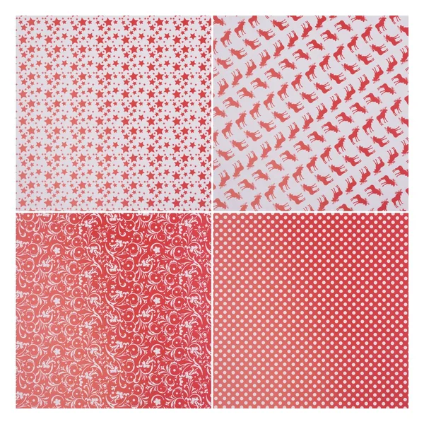 Papier de pliage « X-Mas scandinave », 15 x 15 cm, 32 feuilles