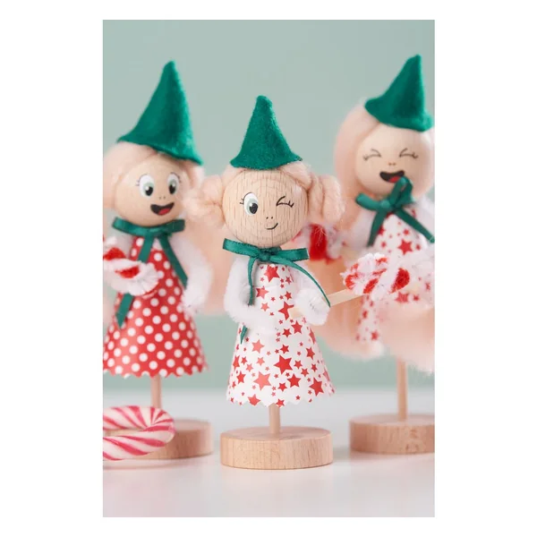 Papier de pliage « X-Mas scandinave », 15 x 15 cm, 32 feuilles