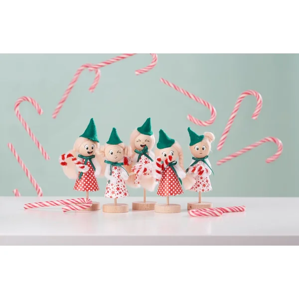 Papier de pliage « X-Mas scandinave », 15 x 15 cm, 32 feuilles