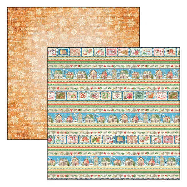 Papier de scrapbooking « Dear Santa »