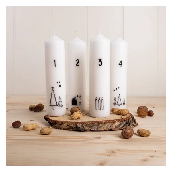 Papier décalcomanie à eau, 4 feuilles