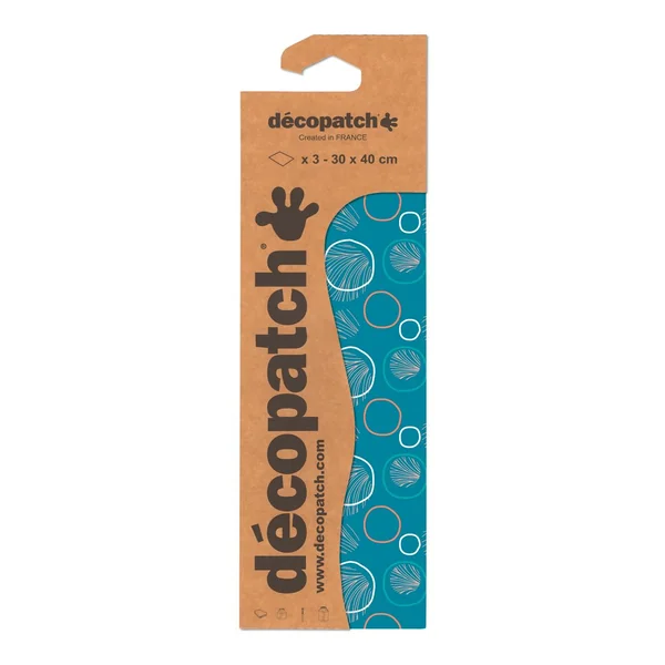 Papier Décopatch « Coquillages »