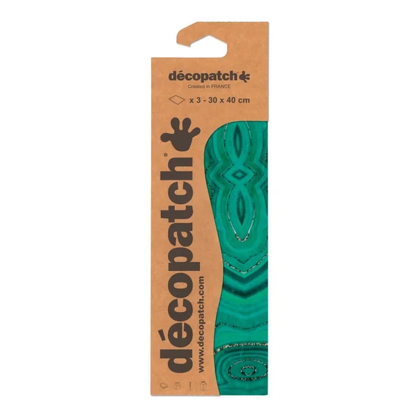 Papier Décopatch « Marbre-Océan »