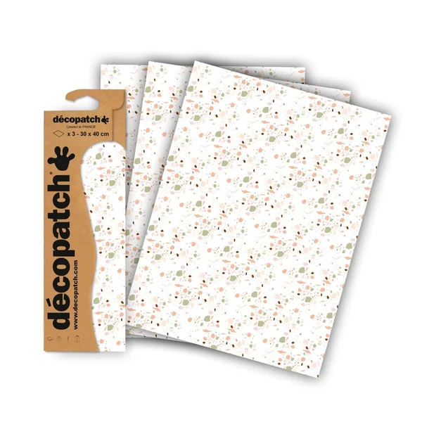 Papier Décopatch « Pierres mosaïques », 3 pc.